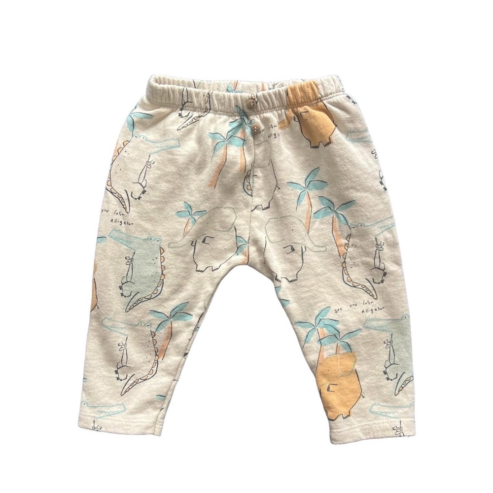 Zara animal print leggings 9-12 months